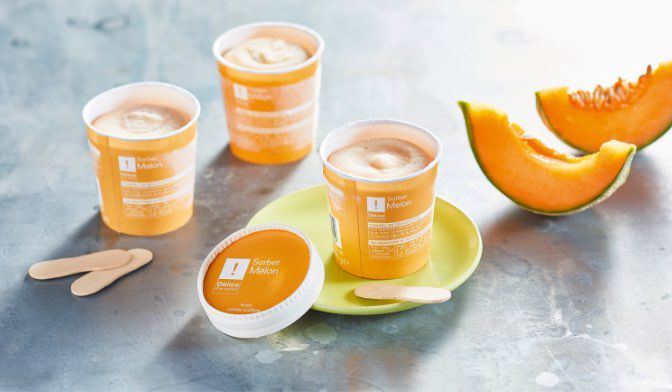 1 POT SORBET MELON 100G